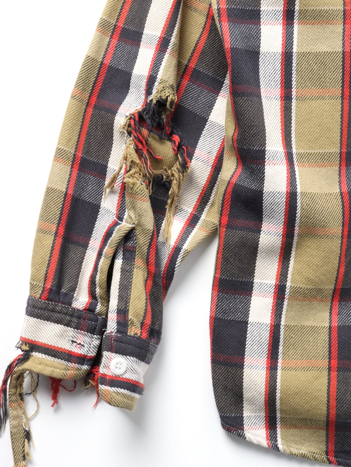 바우와우 BOWWOW Repair Ageing Flannel Shirts 상품이미지9