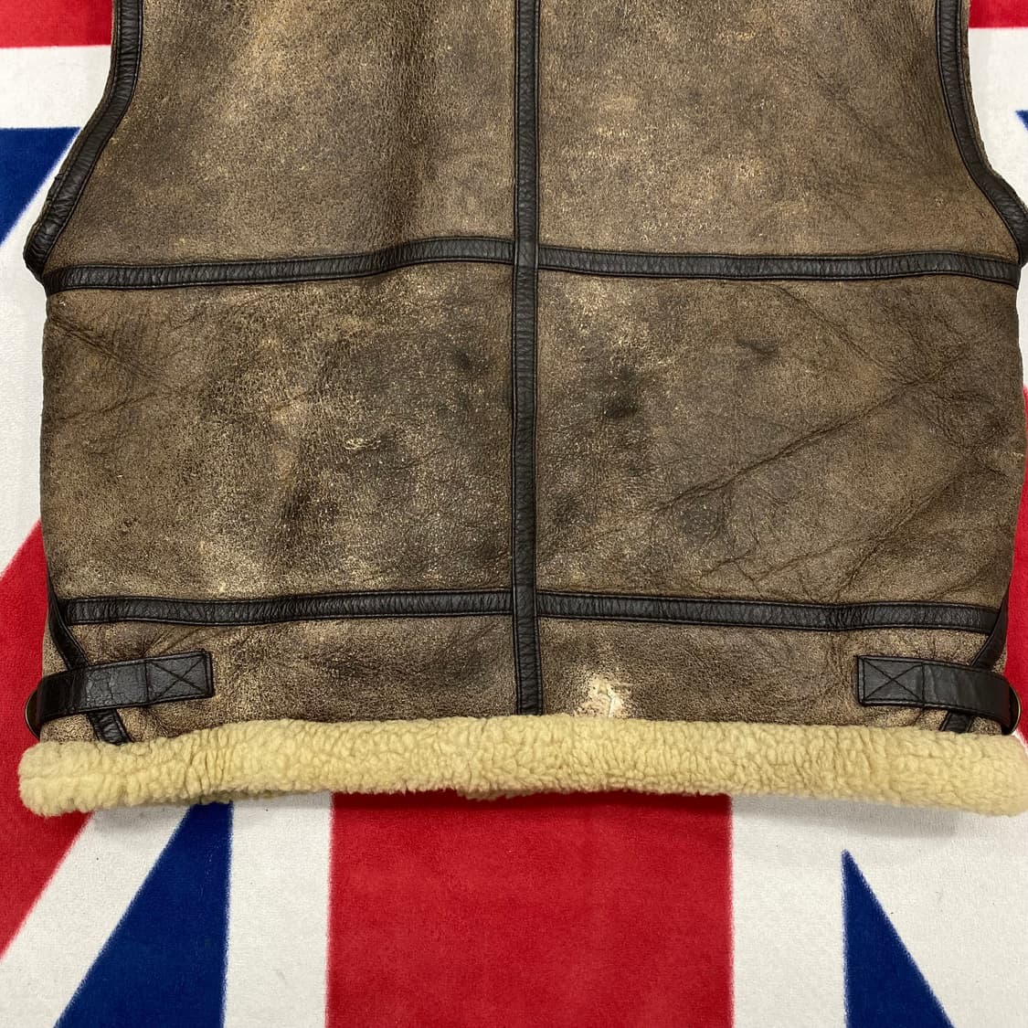 B-3 무스탕 베스트 L  상품이미지7