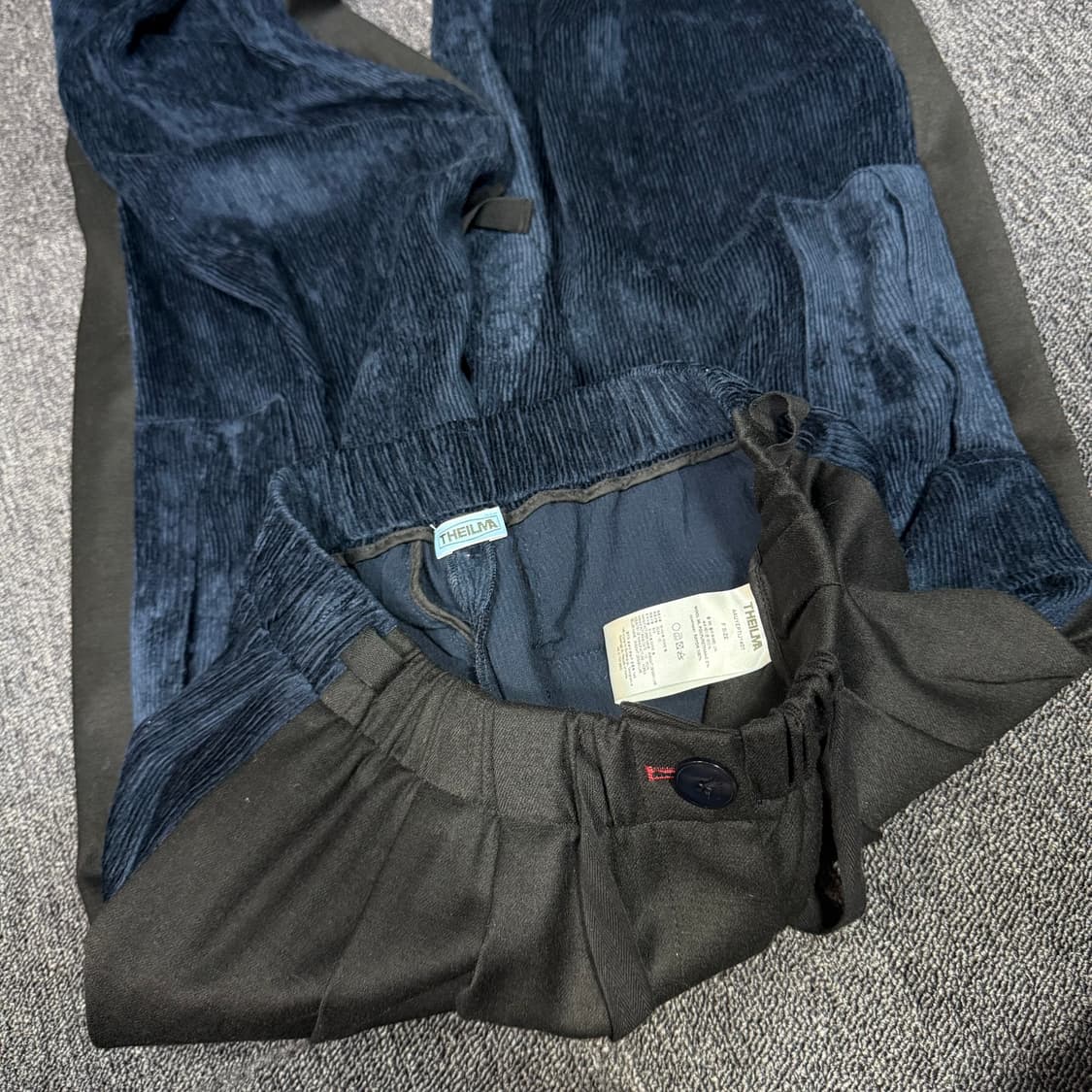 THEILMA 더일마 24fw 슬렉스 투톤 코듀로이 팬츠 상품이미지9