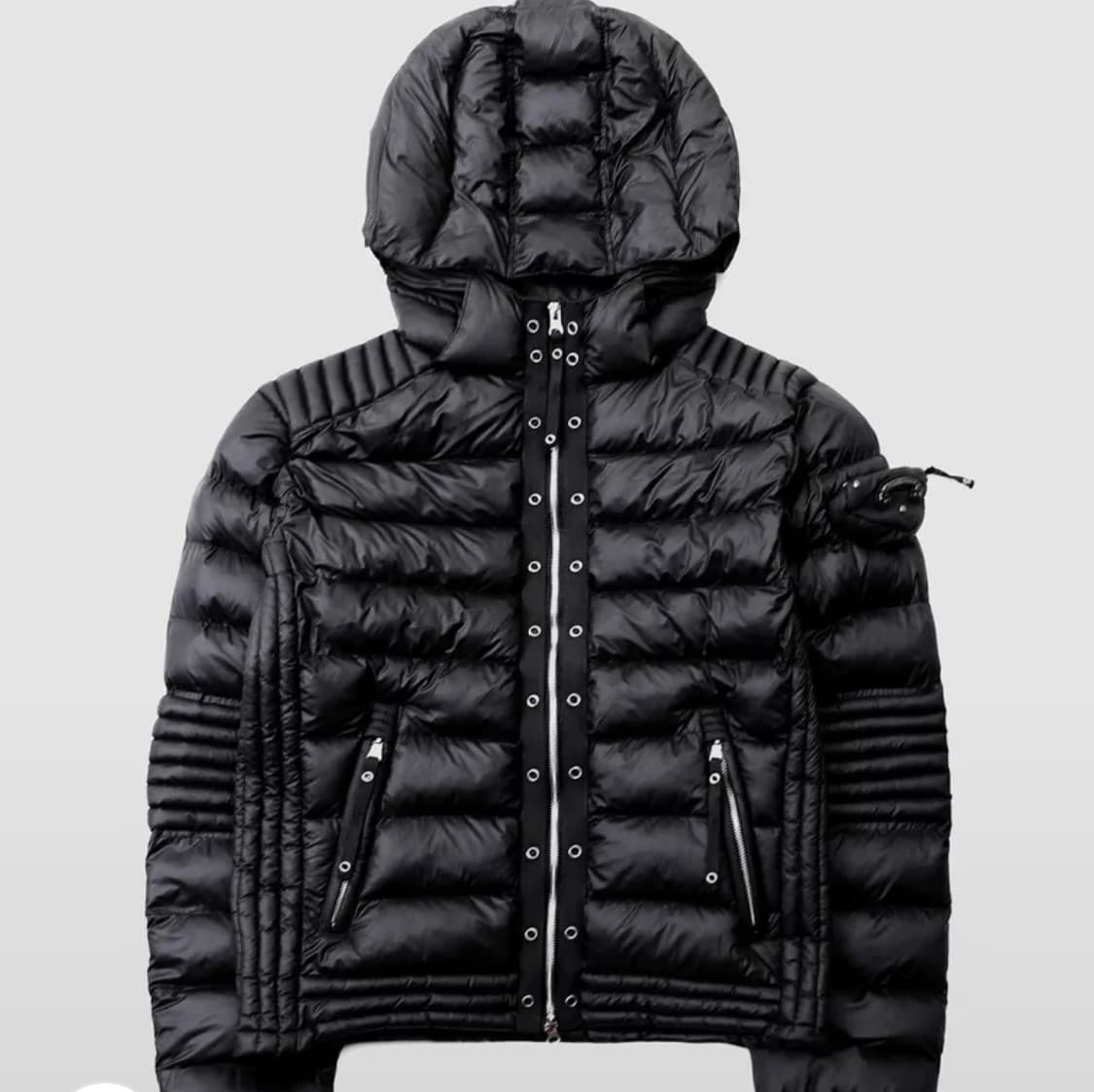 배드블러드 바이퍼 후드 푸퍼 블랙 s 상품이미지1