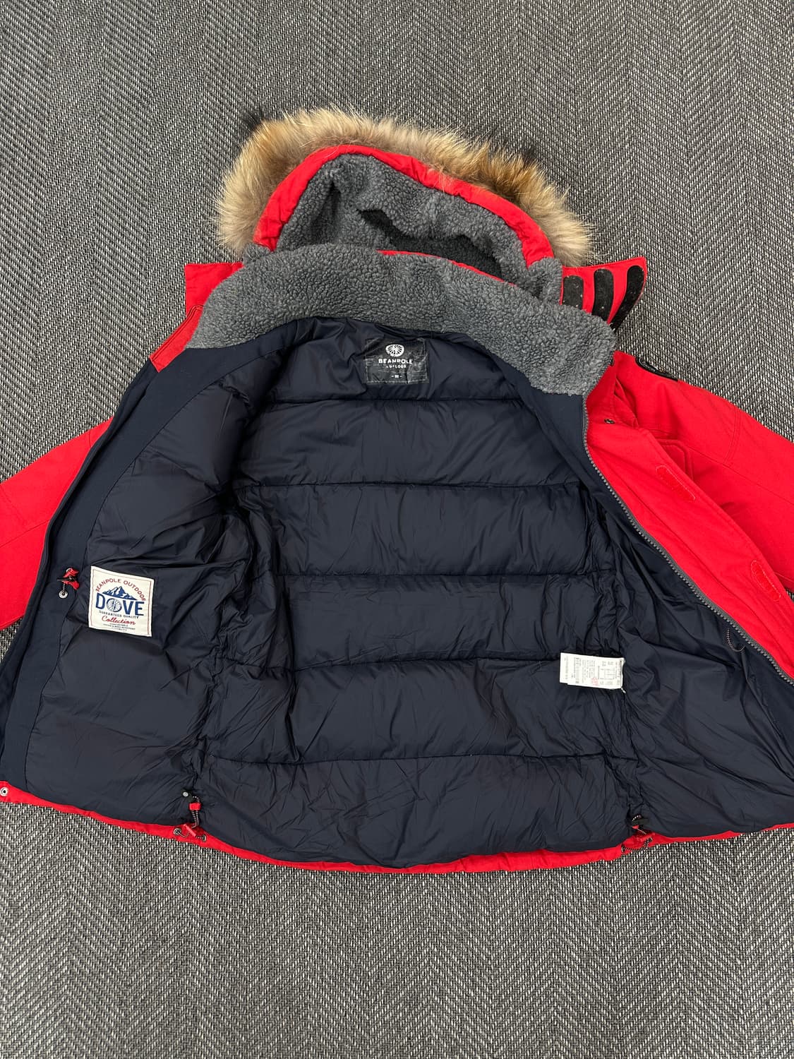 빈폴 패딩 레드 상품이미지5