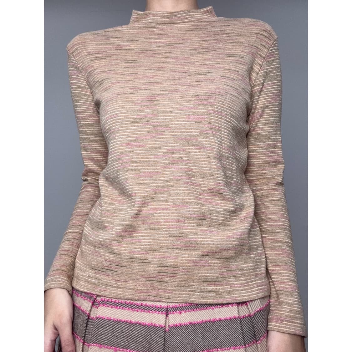 빈티지 모리걸 롱슬리브 원피스 코디 세트 상품이미지4