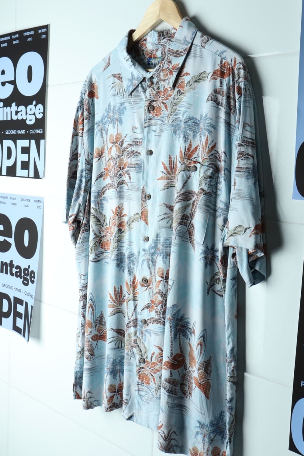 (2XL-4XL) 브랜드빈티지 반팔셔츠 남방 USA 하와이안-H33119 상품이미지1