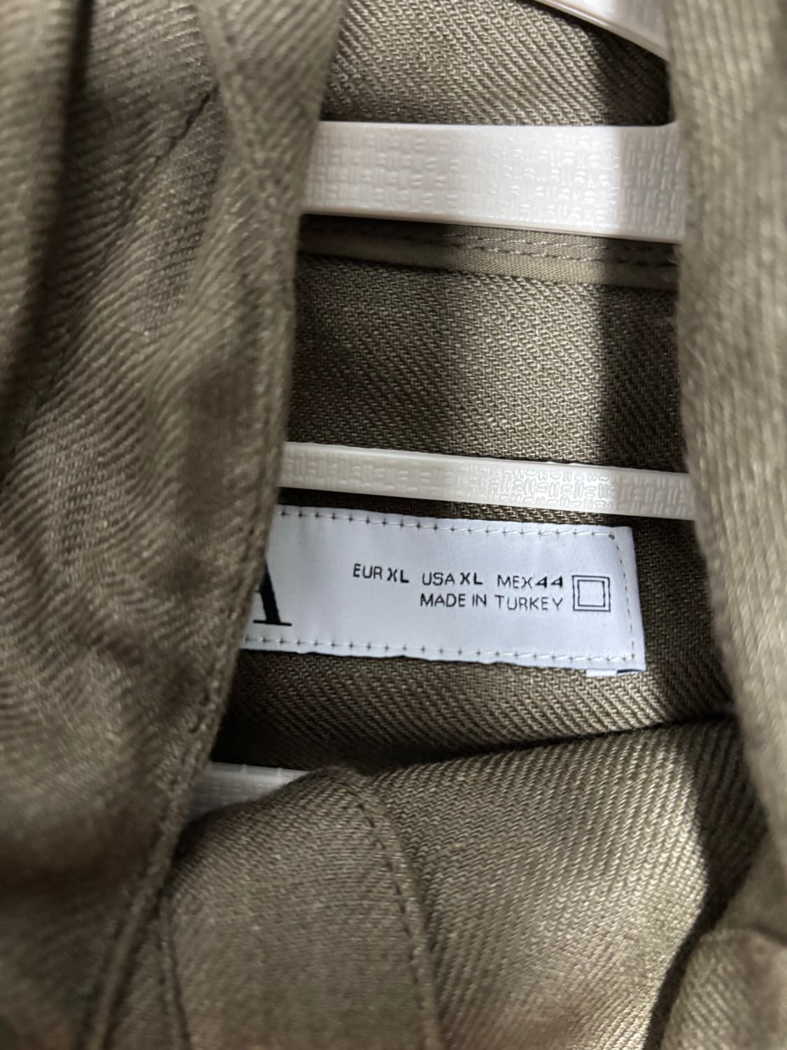 자라 린넨 아노락 xl 상품이미지3