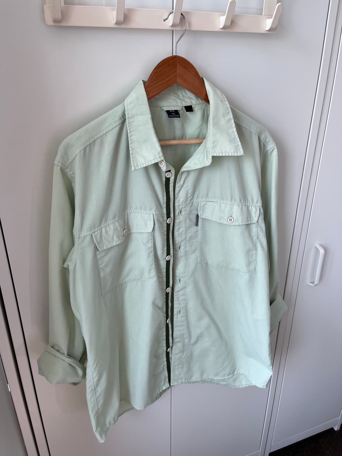 Montbell 몽벨 민트 오버핏 셔츠 남방 상품이미지9