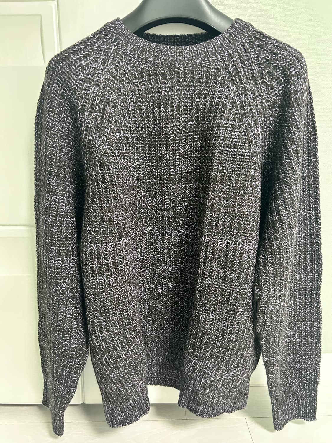 에프터프레이 인타르시아 니트 다크라벤더  상품이미지2