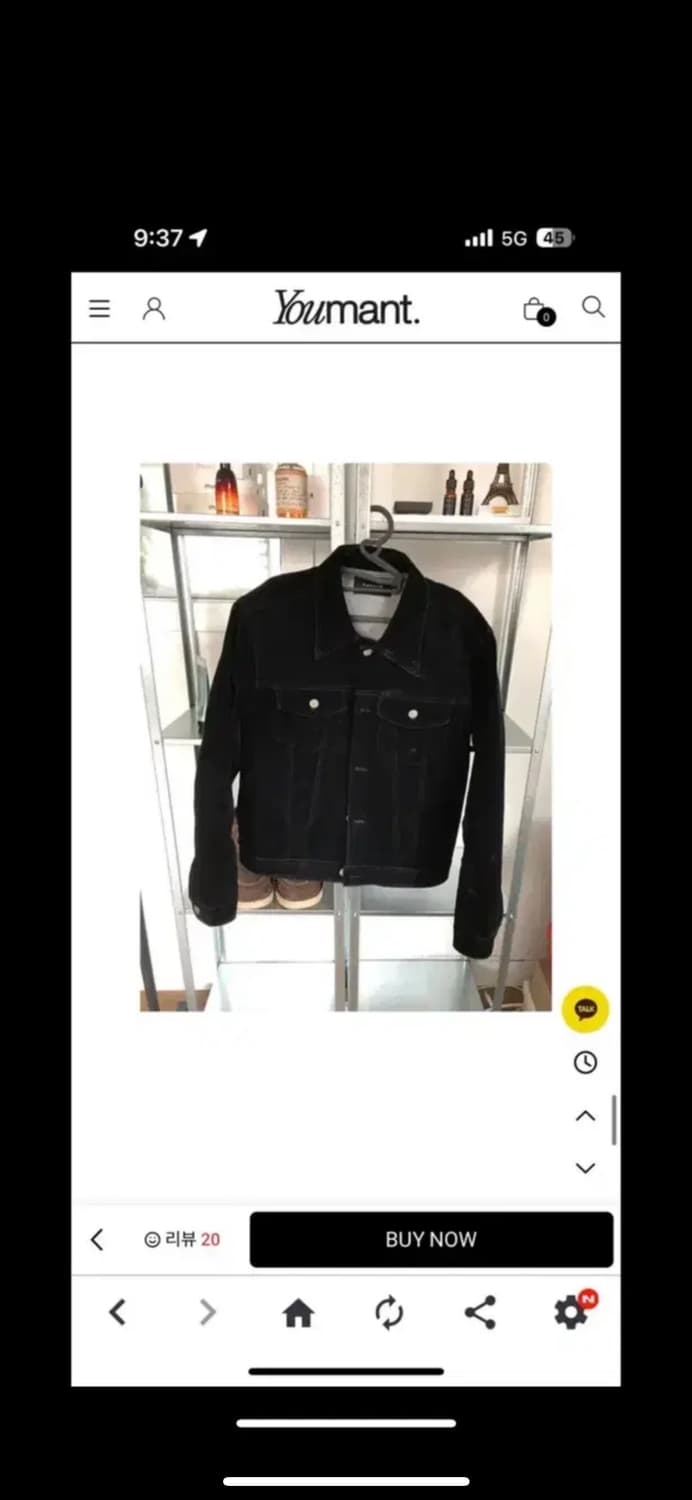 택포 정가9 유먼트 구디션 벨벳 자켓 블랙 L (100) 상품이미지9