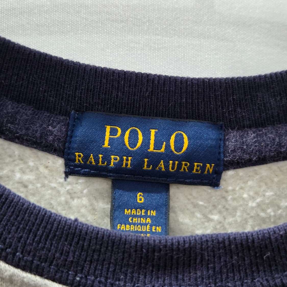 폴로랄프로렌 키즈 폴로베어 스펠로고 기모 맨투맨 6 상품이미지3