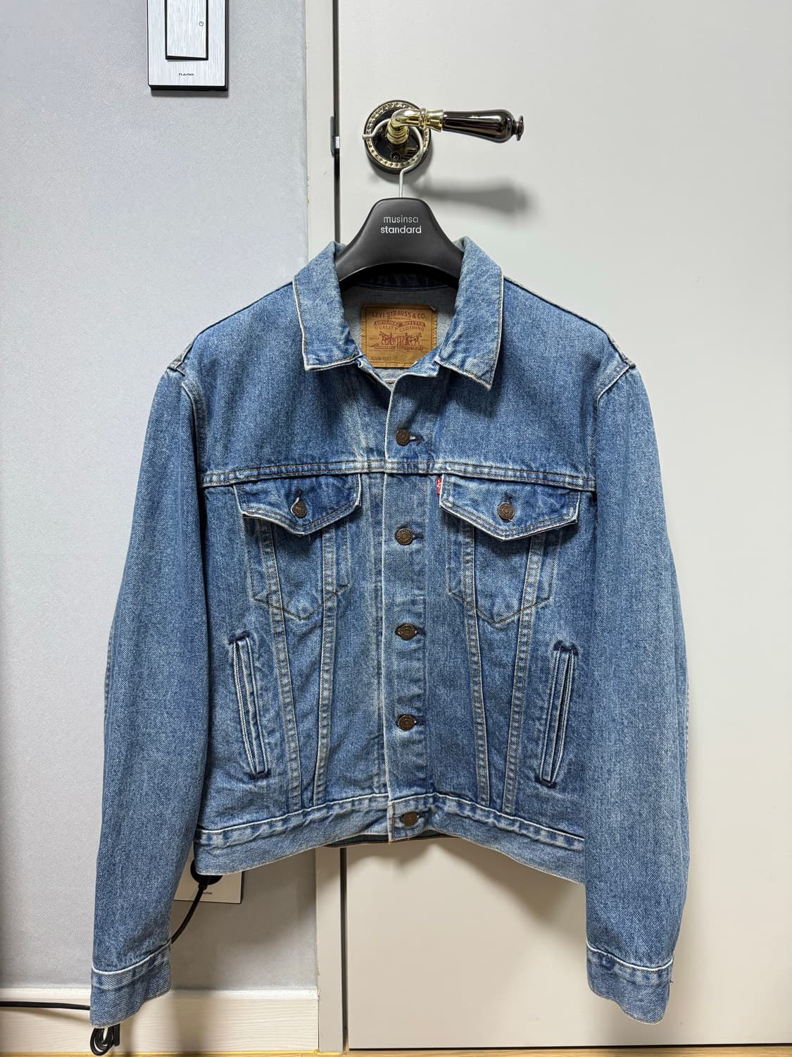 90s USA🇺🇸 Levis 70506 트러커 자켓 상품이미지2