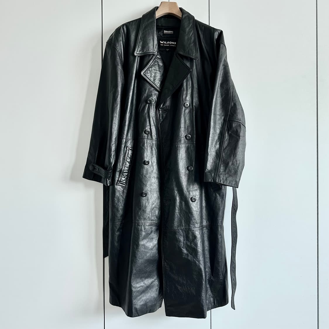 윌슨즈레더 레더 트렌치 코트 상품이미지2