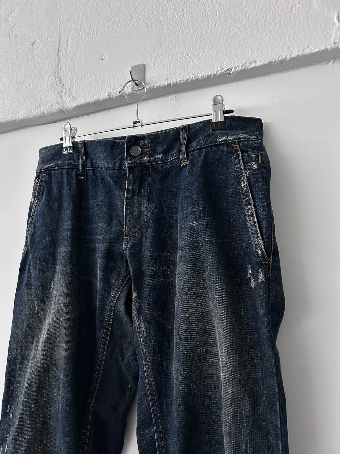 돌체앤가바나 다크 워싱 데님 팬츠 상품이미지5