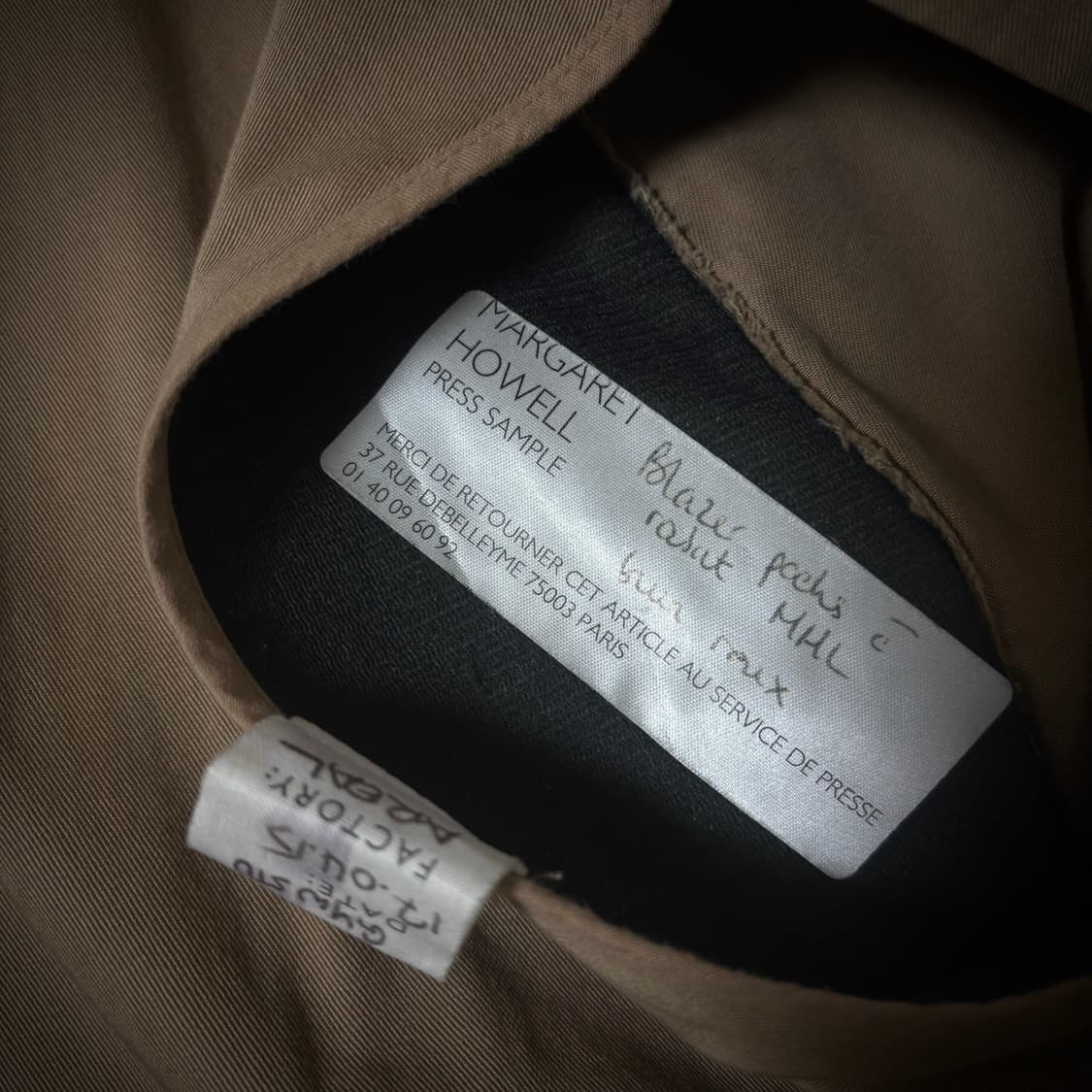 MHL. Press Sample Work Jacket 마가렛호웰 상품이미지7