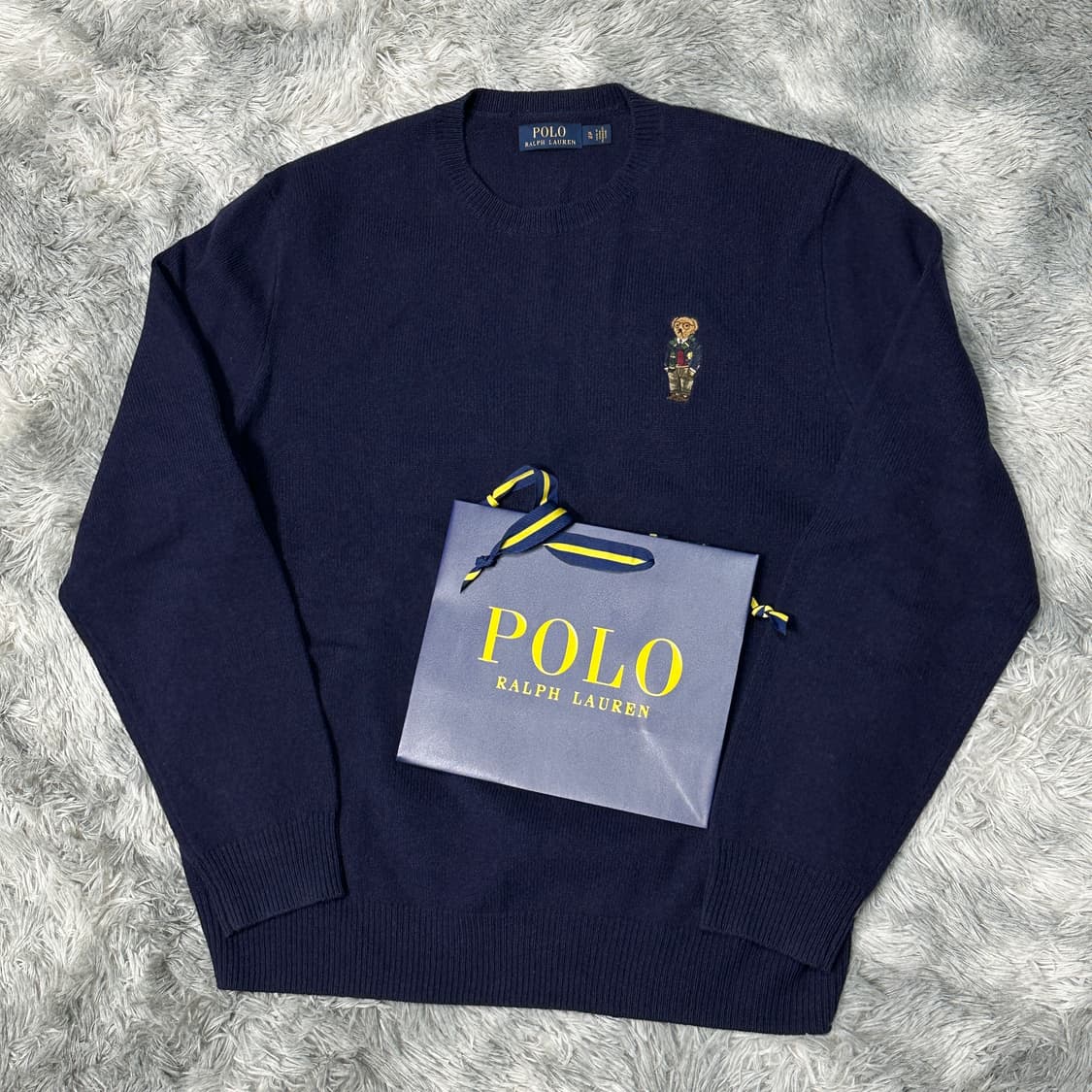 폴로베어 캐시미어 울니트 XL 상품이미지1