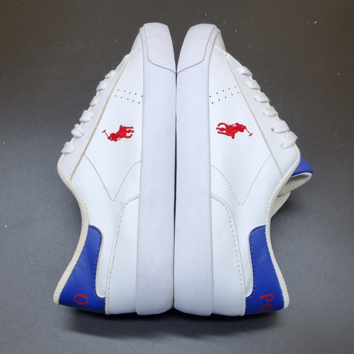 폴로랄프로렌 흰파 여성스니커즈 230 상품이미지5