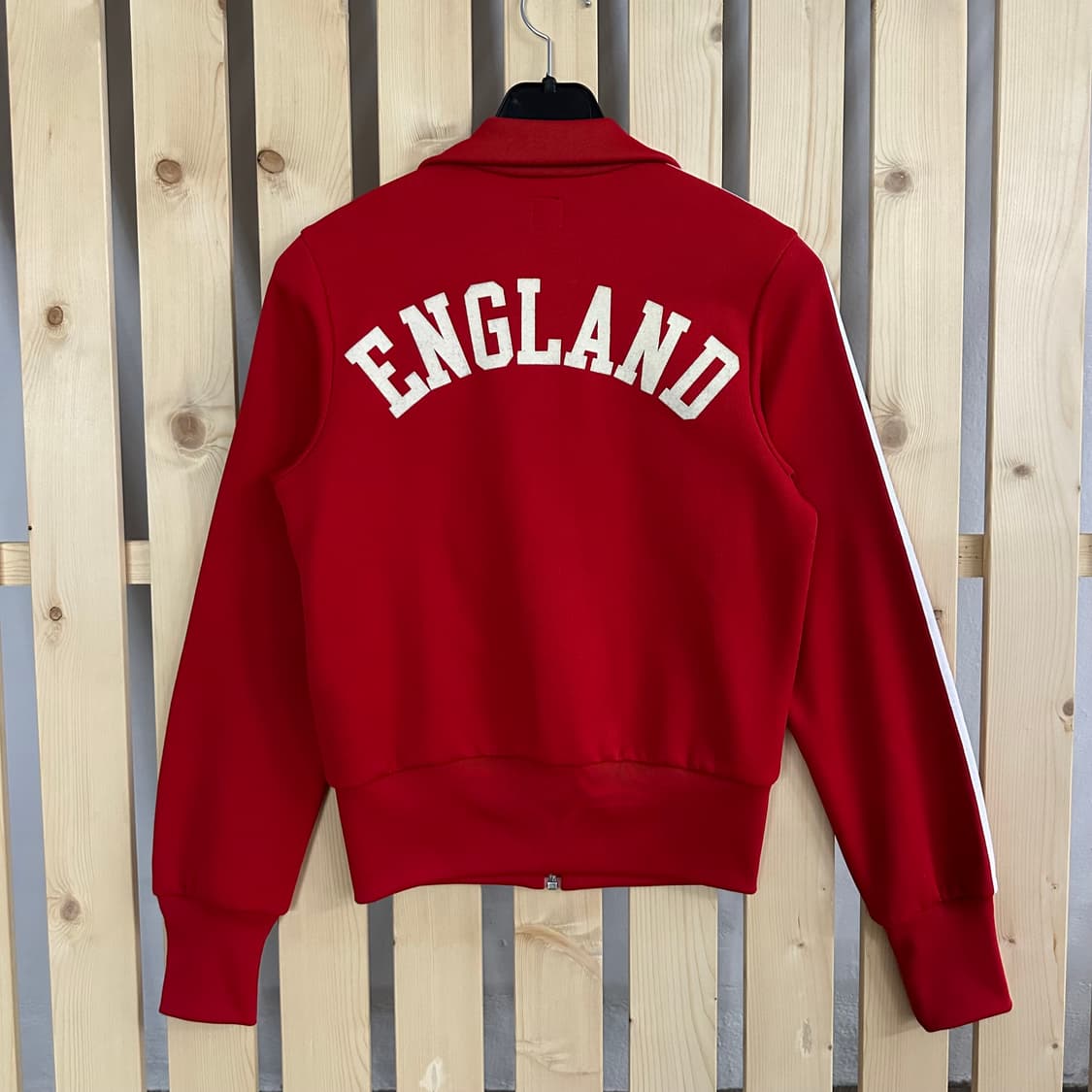 (XS) 아디다스 레드 잉글랜드 져지 트랙탑 상품이미지2