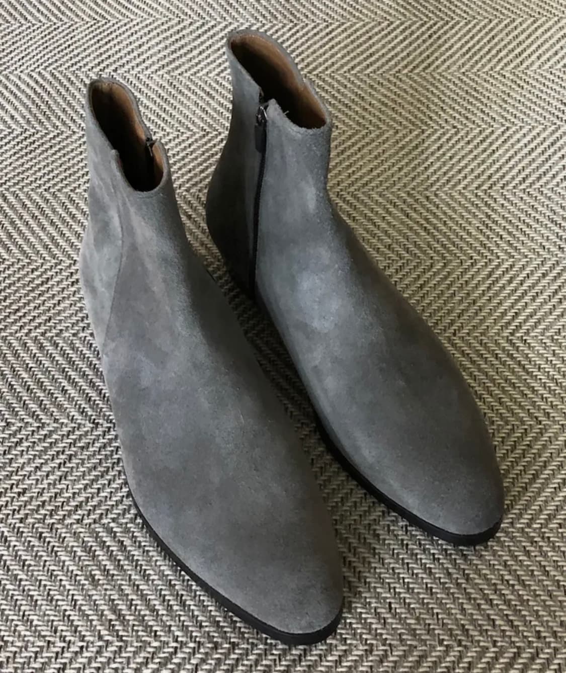 조앤슈 첼시부츠 그레이 275 새상품(수제화) 상품이미지3