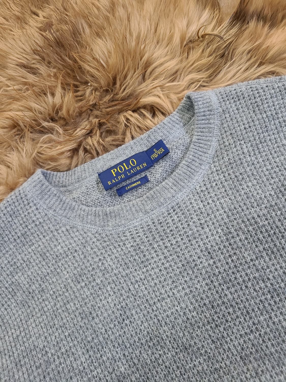 랄프로렌 캐시미어 와플 니트 상품이미지6