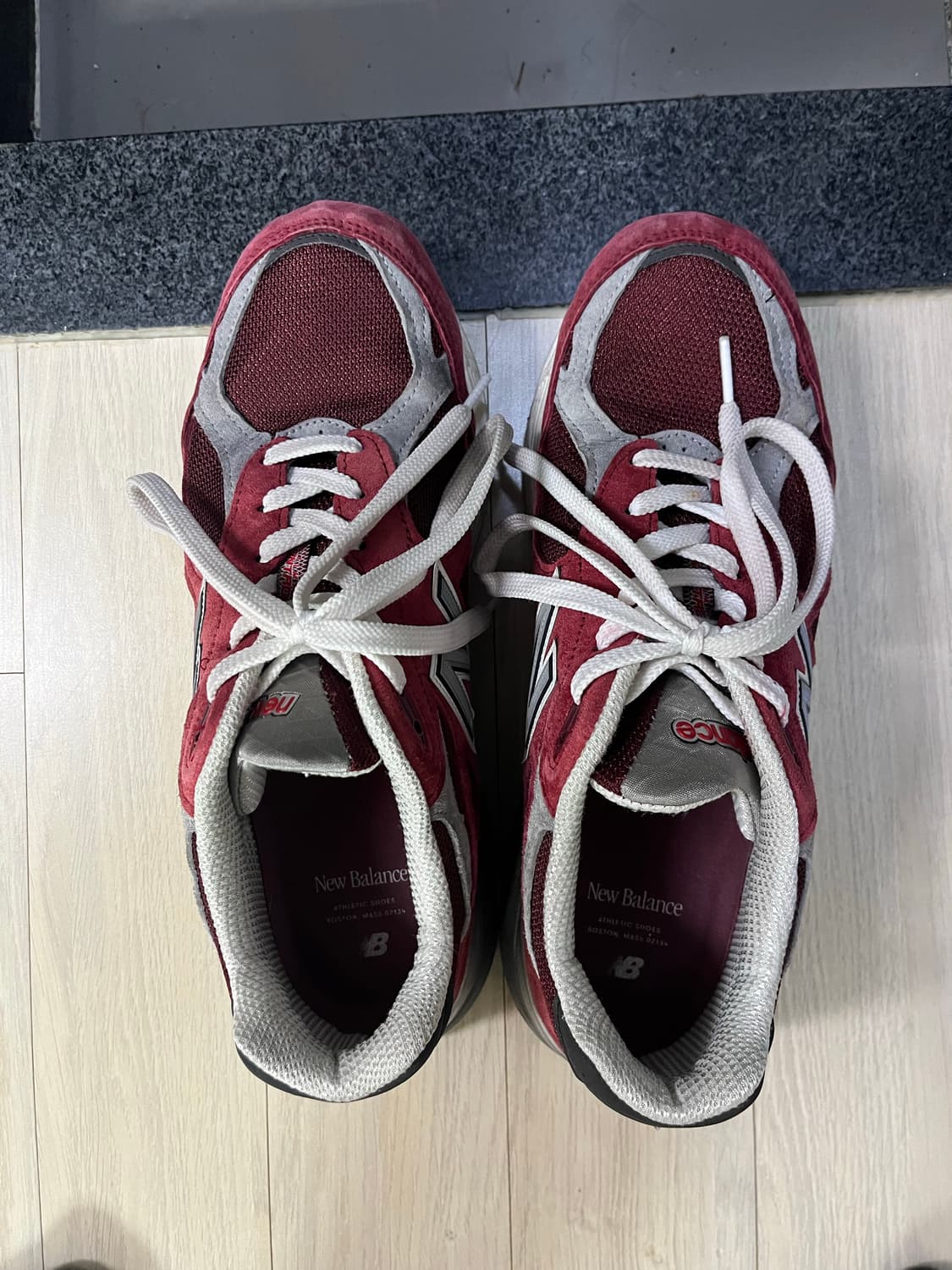 뉴발란스 990v3 스칼렛마블헤드 280 판매 상품이미지2