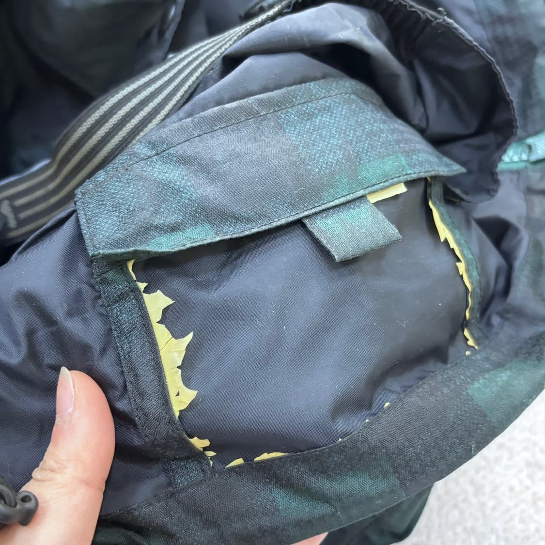 M 컬럼비아 나일론 바람막이 자켓 0326E 상품이미지4