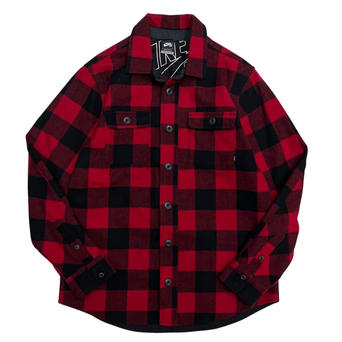 나이키 타탄체크 울 자켓 L 상품이미지2