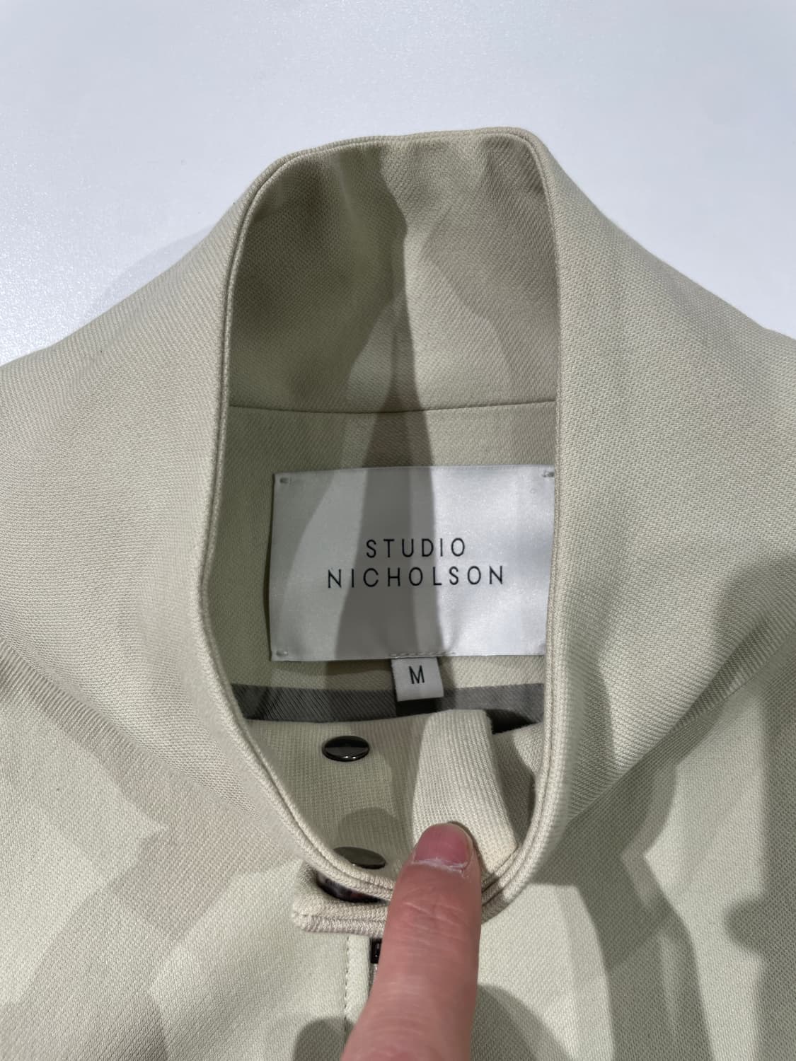 스튜디오 니콜슨 리드 반스 투 웨이 집업 봄버 자켓 상품이미지7