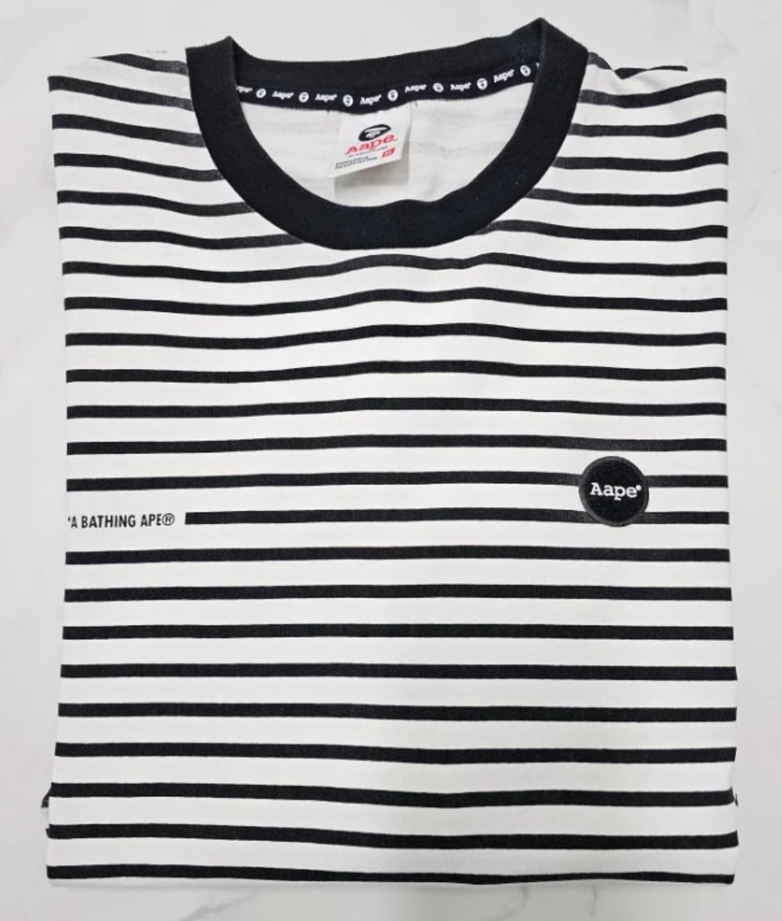 베이프 Aape 스트라이프 티셔츠 100 상품이미지1