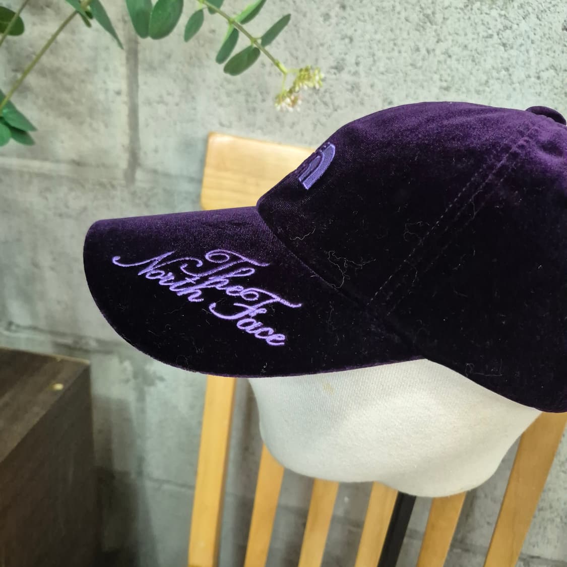 노스페이스 벨루아 퍼플모자 상품이미지2