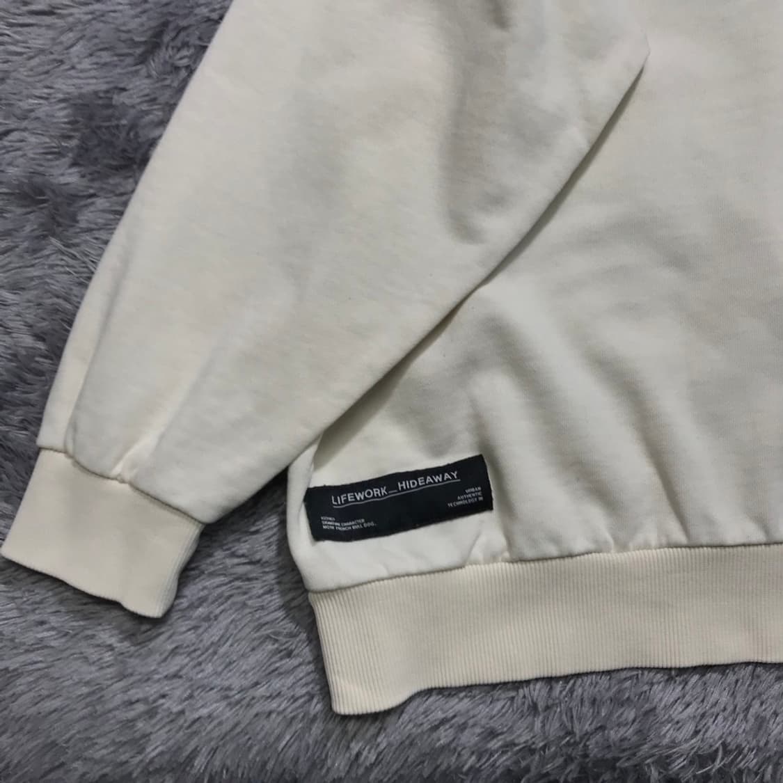 [[L, 공용] 라이프워크(LIFEWORK) 미니라독 부클 맨투맨@376 상품이미지6