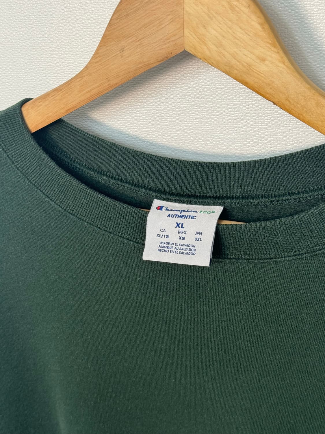 Champion Sweatshirt Green/T128 상품이미지2