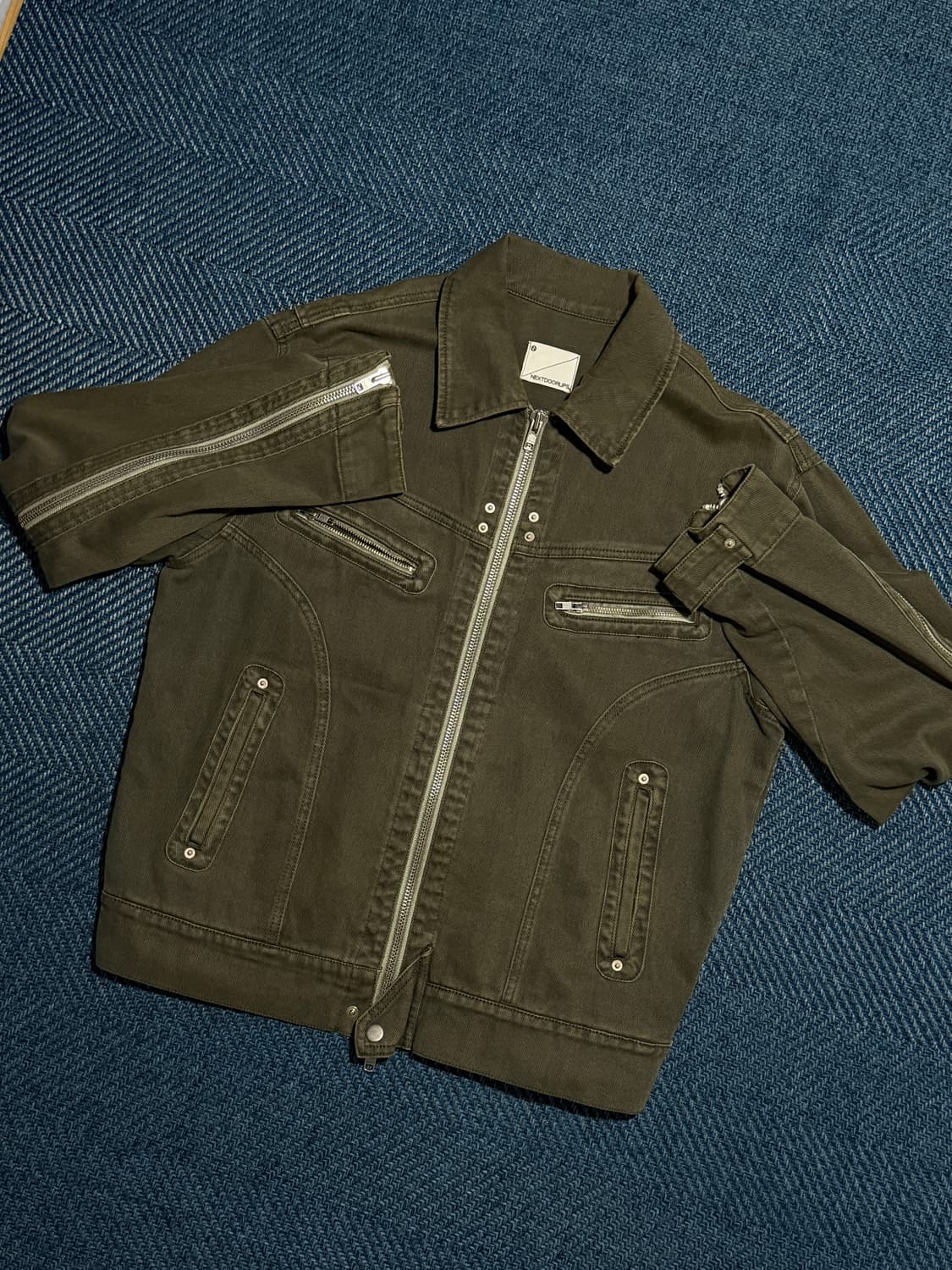 넥스트도어립스 투웨이 트러커 자켓 상품이미지1