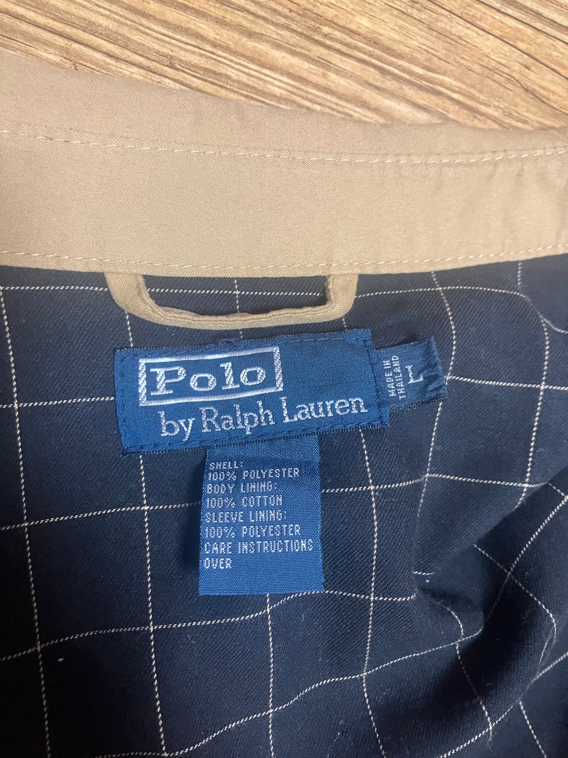폴로 블루종 자켓 L 상품이미지5
