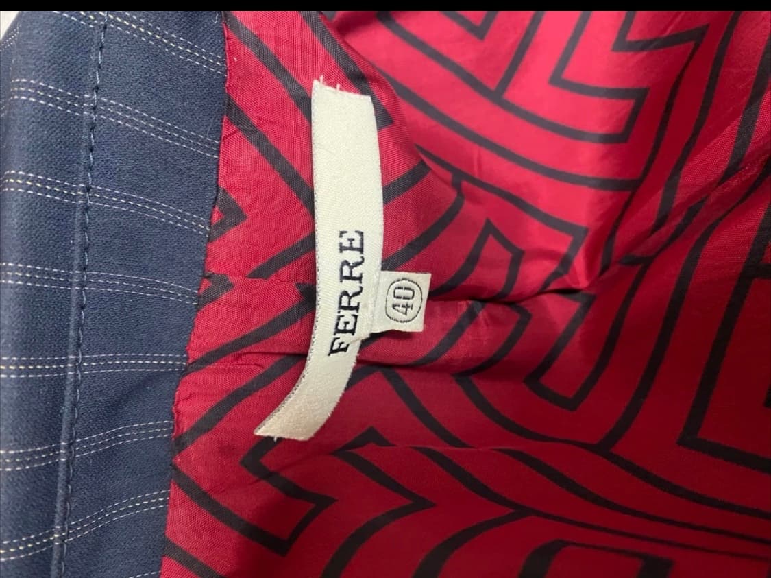 [Full Suit] Gianfranco Ferré 아카이브 핀스트라이프 상품이미지3