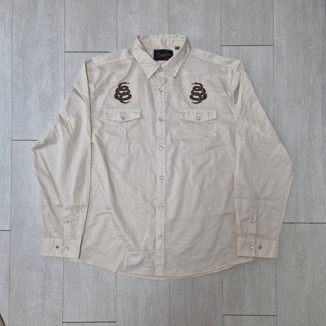 Howler 20ss 가우초 스냅 웨스턴 셔츠 (XL) 상품이미지1