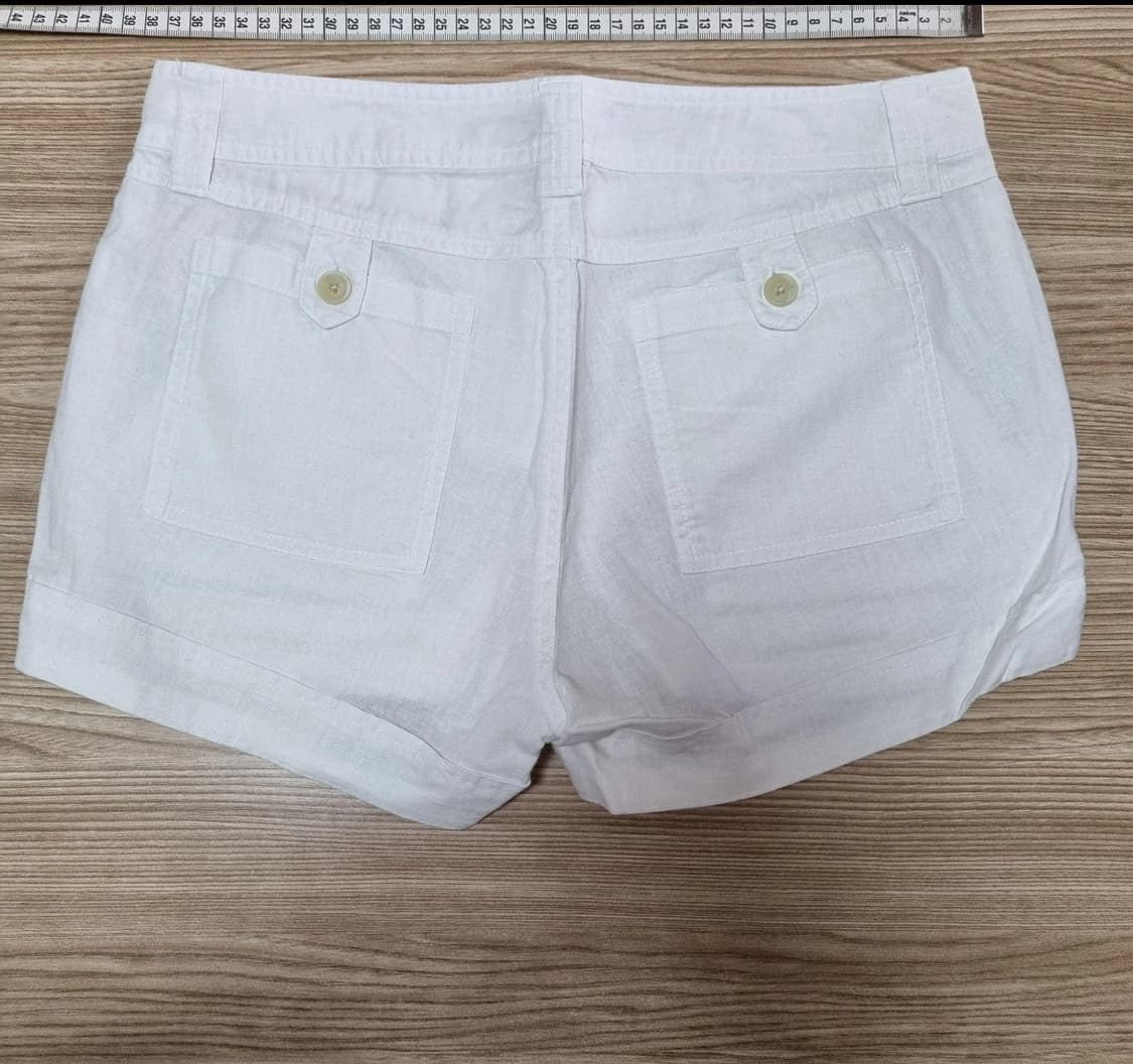 Gap 화이트 여성 린넨 숏팬츠 2 상품이미지2