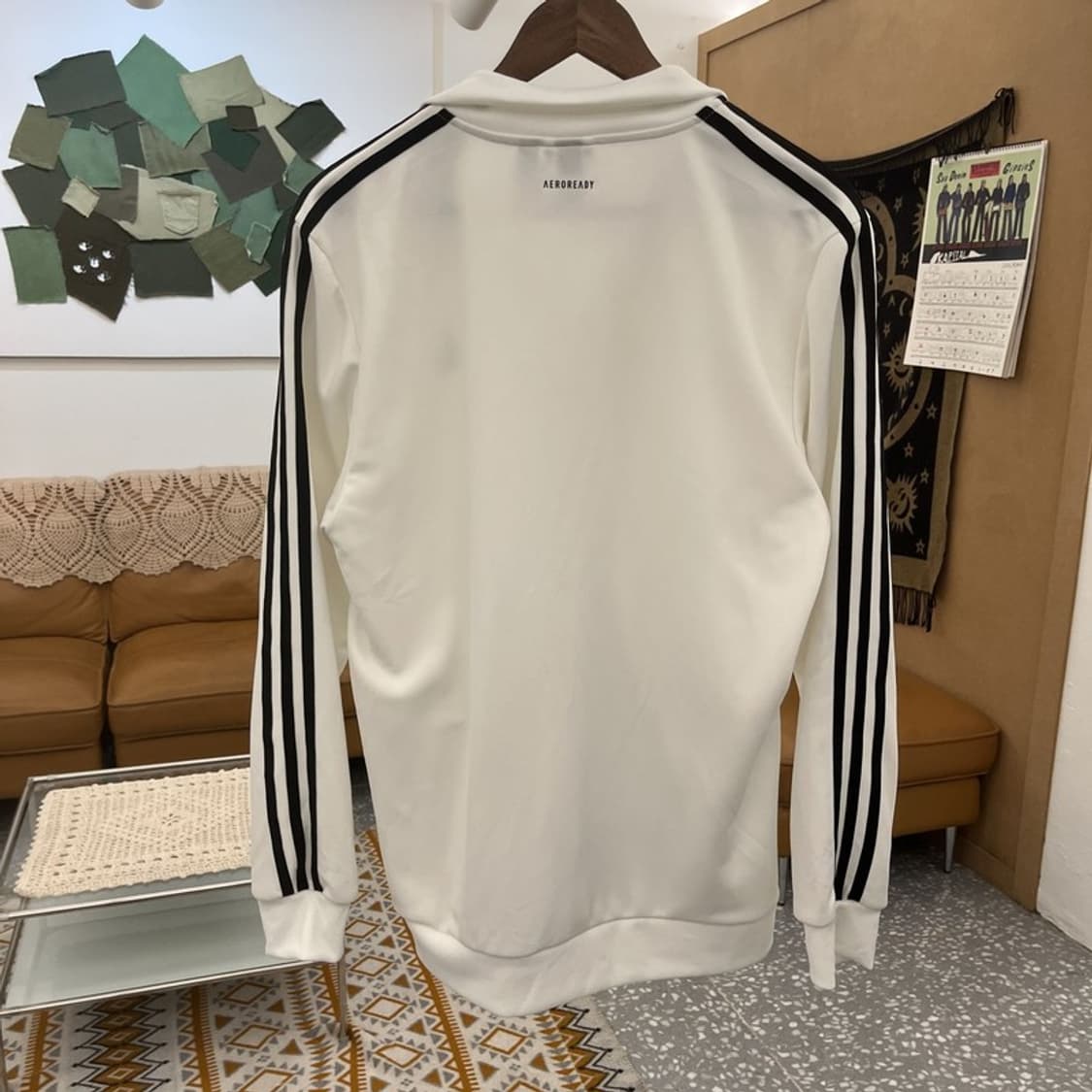 아디다스 재팬 빈티지 Y2K 00's 오레오 져지 집업 0 C10917 상품이미지4