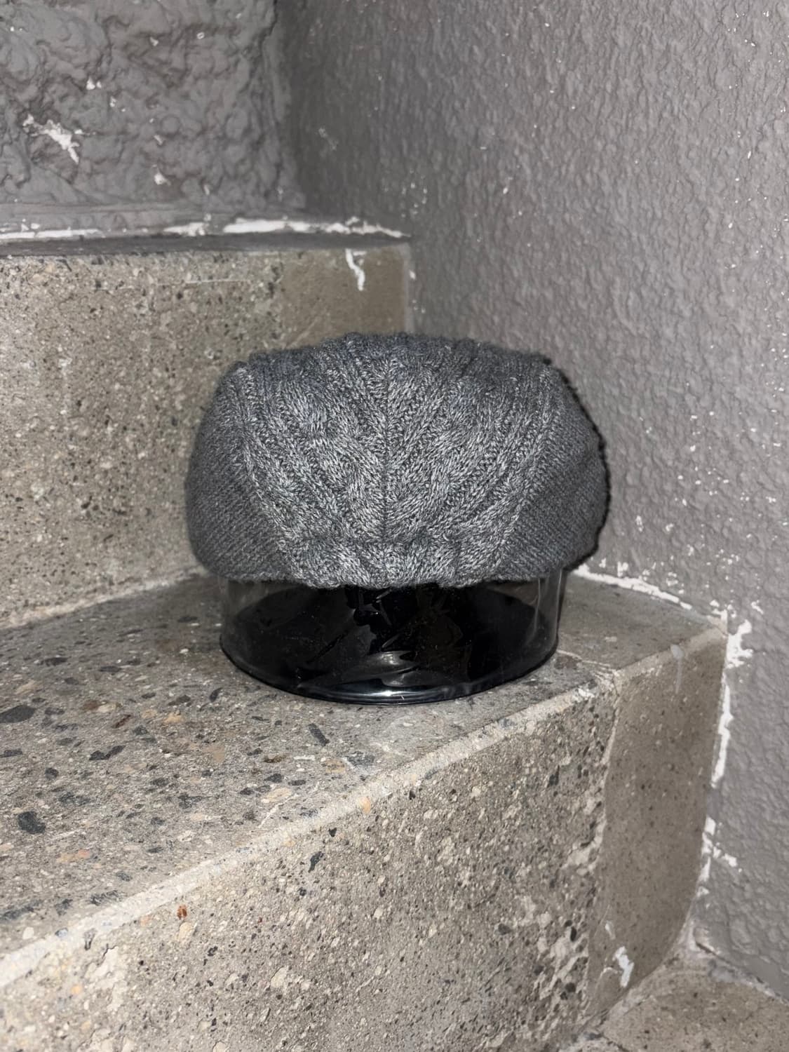 빈티지 니트 헌팅캡 상품이미지5