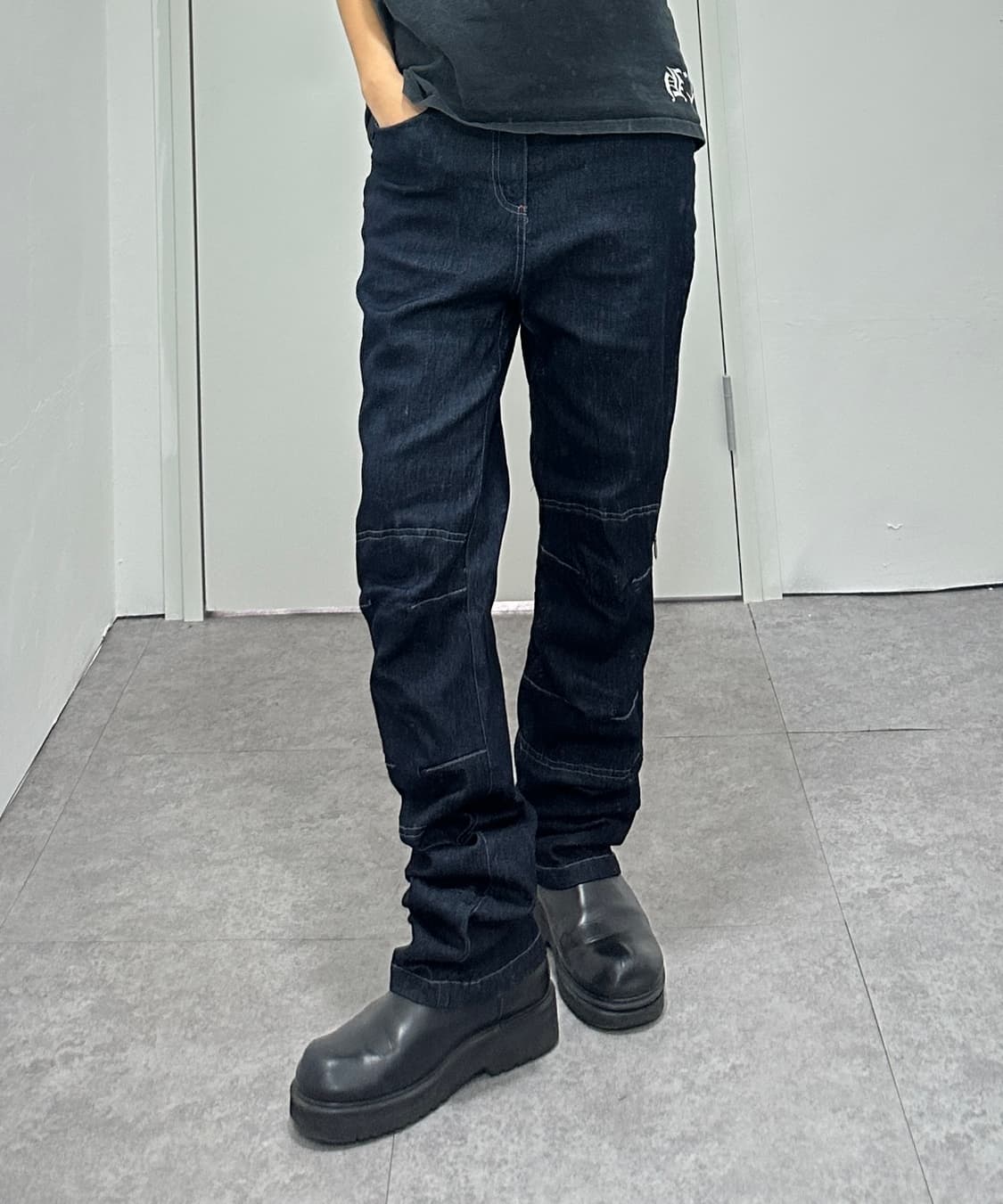 KOMINE bike riding denim pants 상품이미지1