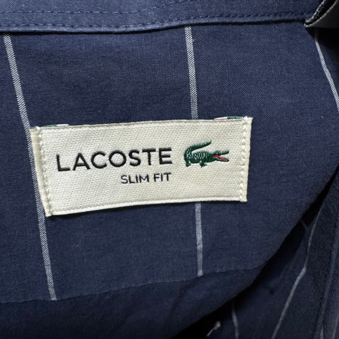 라코스테 스트라이프 셔츠 남방 상품이미지5