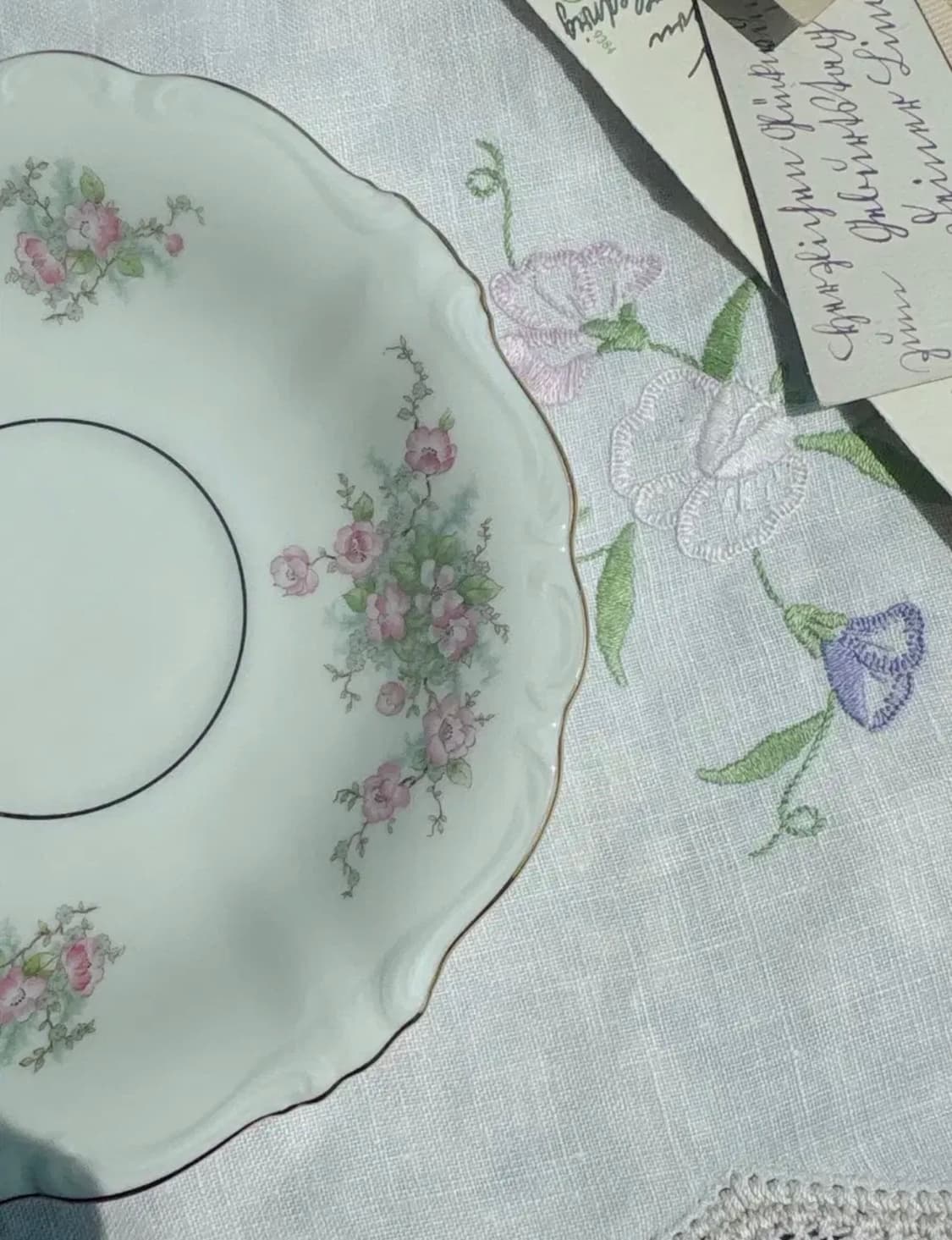 요한 하빌랜드 브라이덜로즈 찻잔 듀오 상품이미지3