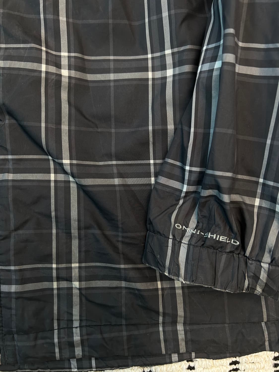 콜럼비아(columbia) 체크 패턴 바람막이 상품이미지6