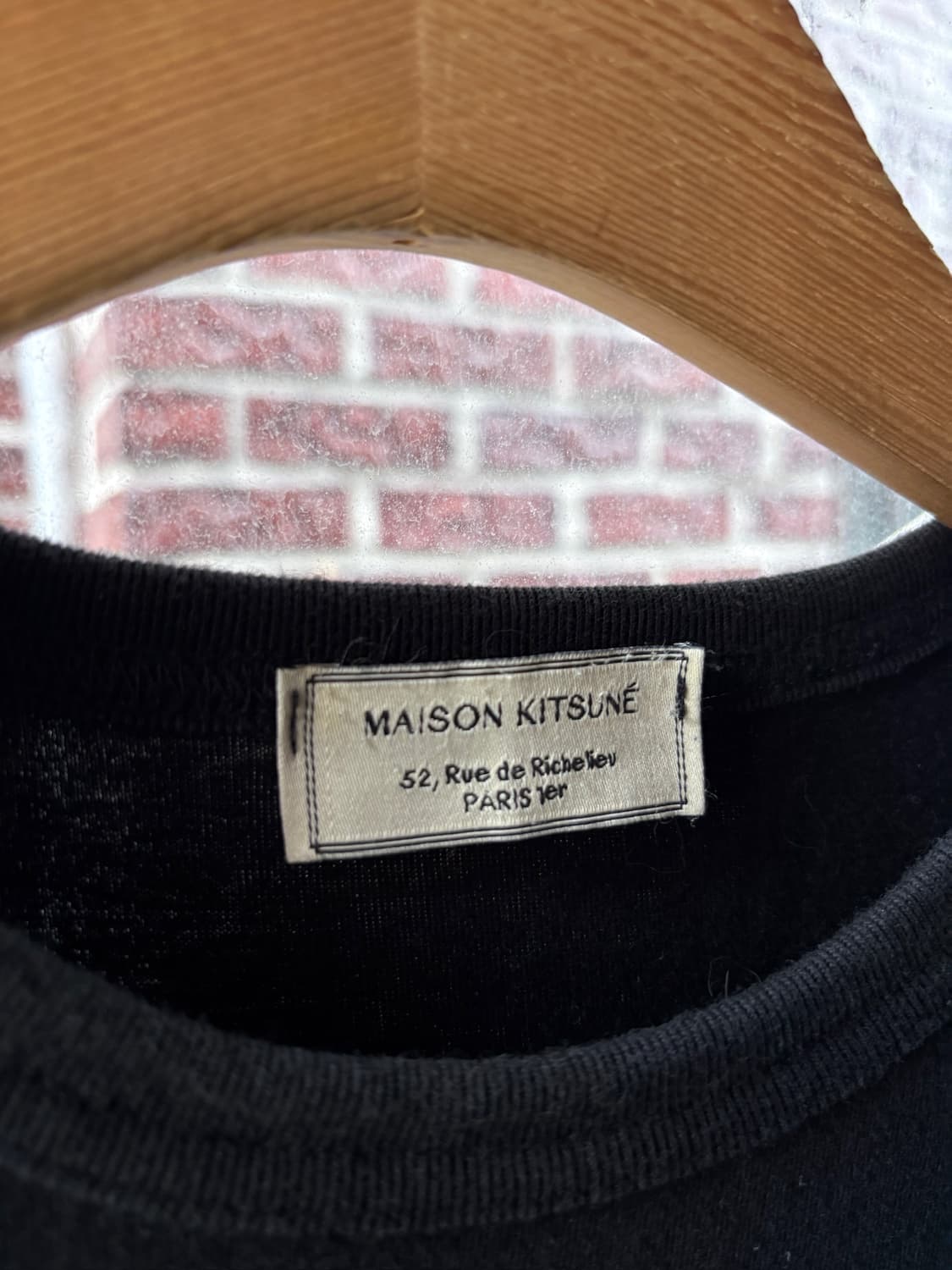 Maison Kitsune 메종 키츠네 트리컬러 폭스 패치 포켓 티셔츠 상품이미지4