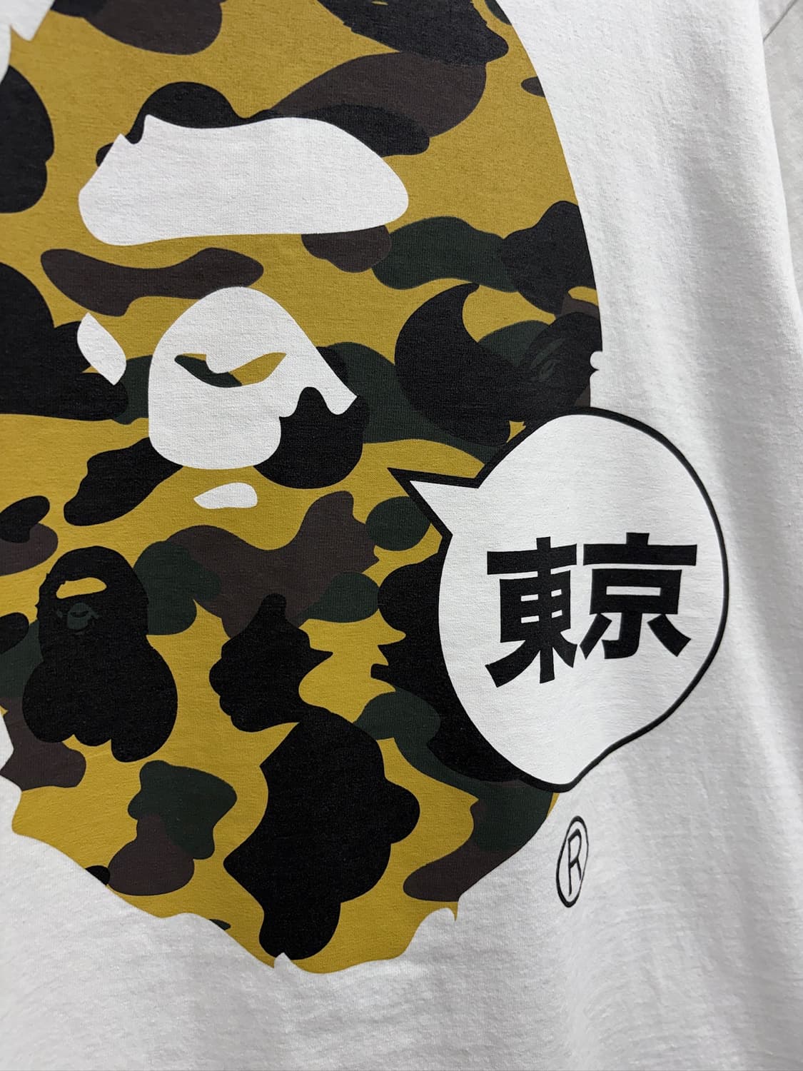 베이프 도쿄 시티 카모 빅헤드 반팔 티셔츠  상품이미지3