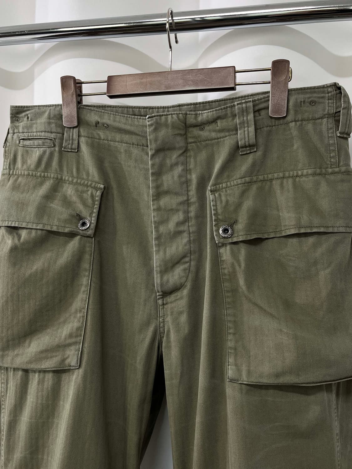 폴로 랄프로렌 p44 hbt 유틸리티 올리브 릴렉스드 워시드 몽키팬츠 상품이미지4