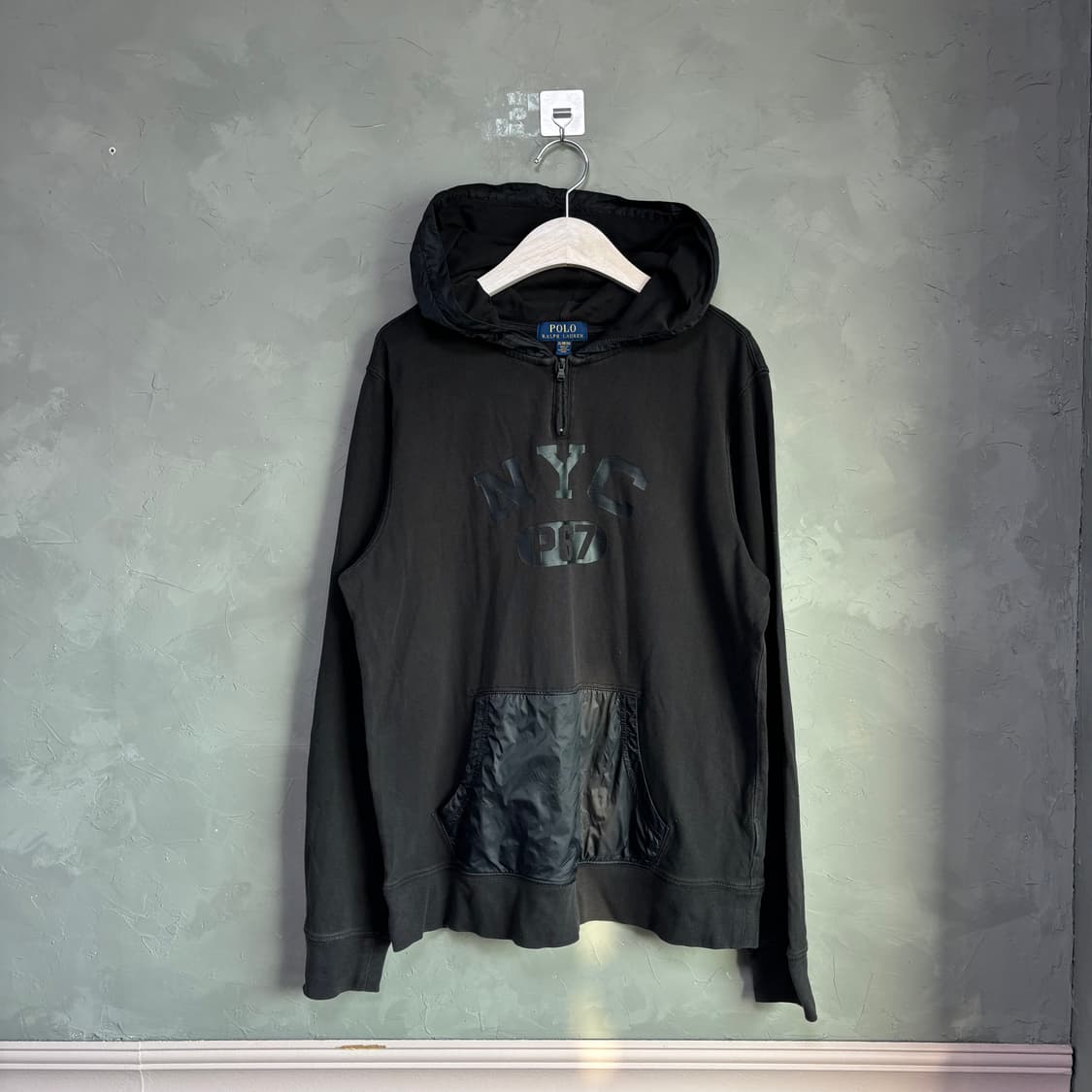 폴로 랄프로렌 NYC 반집업 후드 상품이미지1