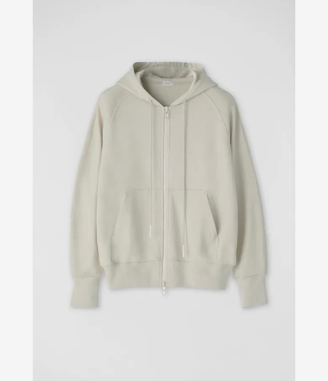 쿠어 헤비 코튼 후드집업 S 상품이미지1