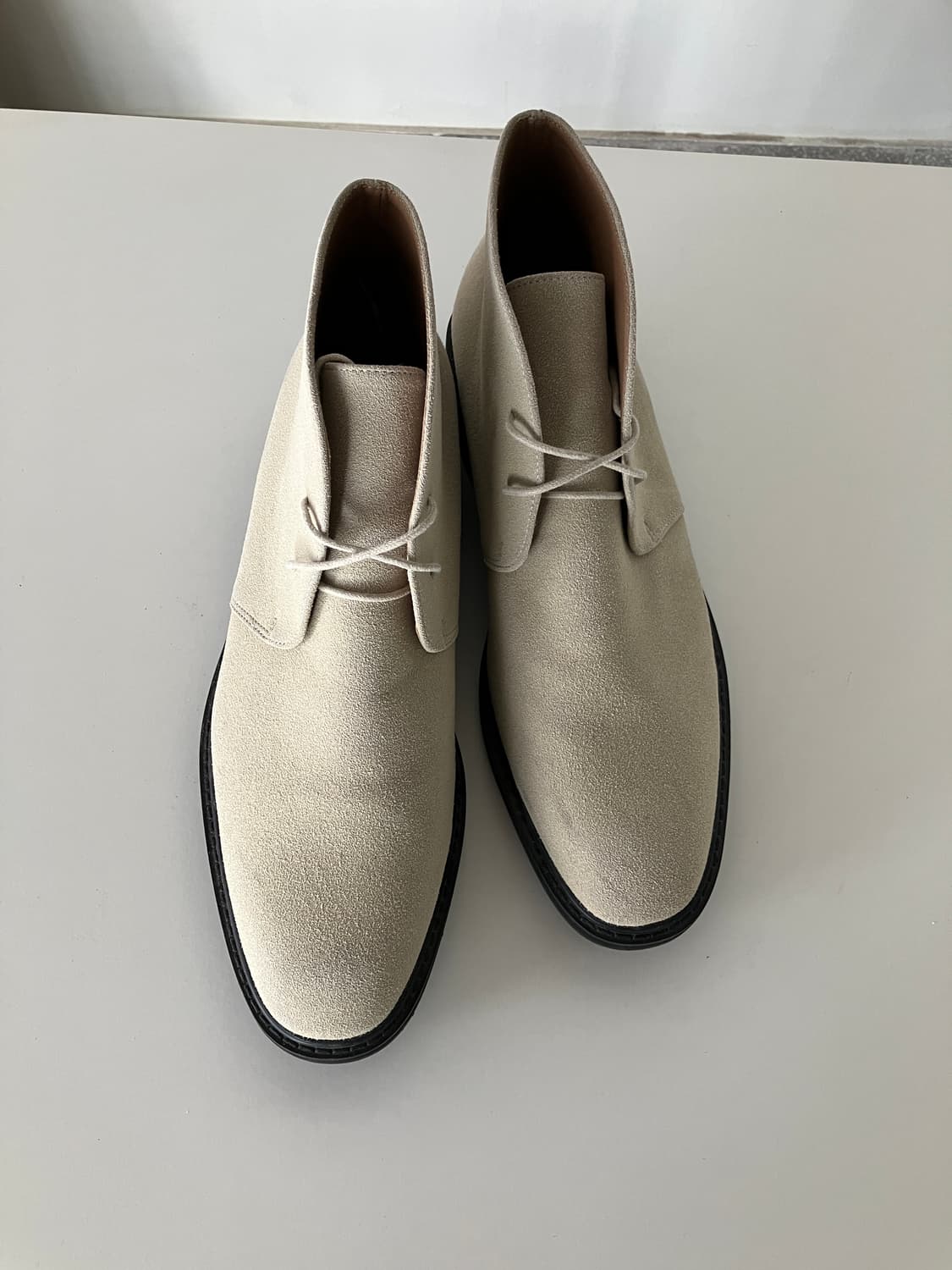 스웨이드 처카 부츠 베이지 280 상품이미지1