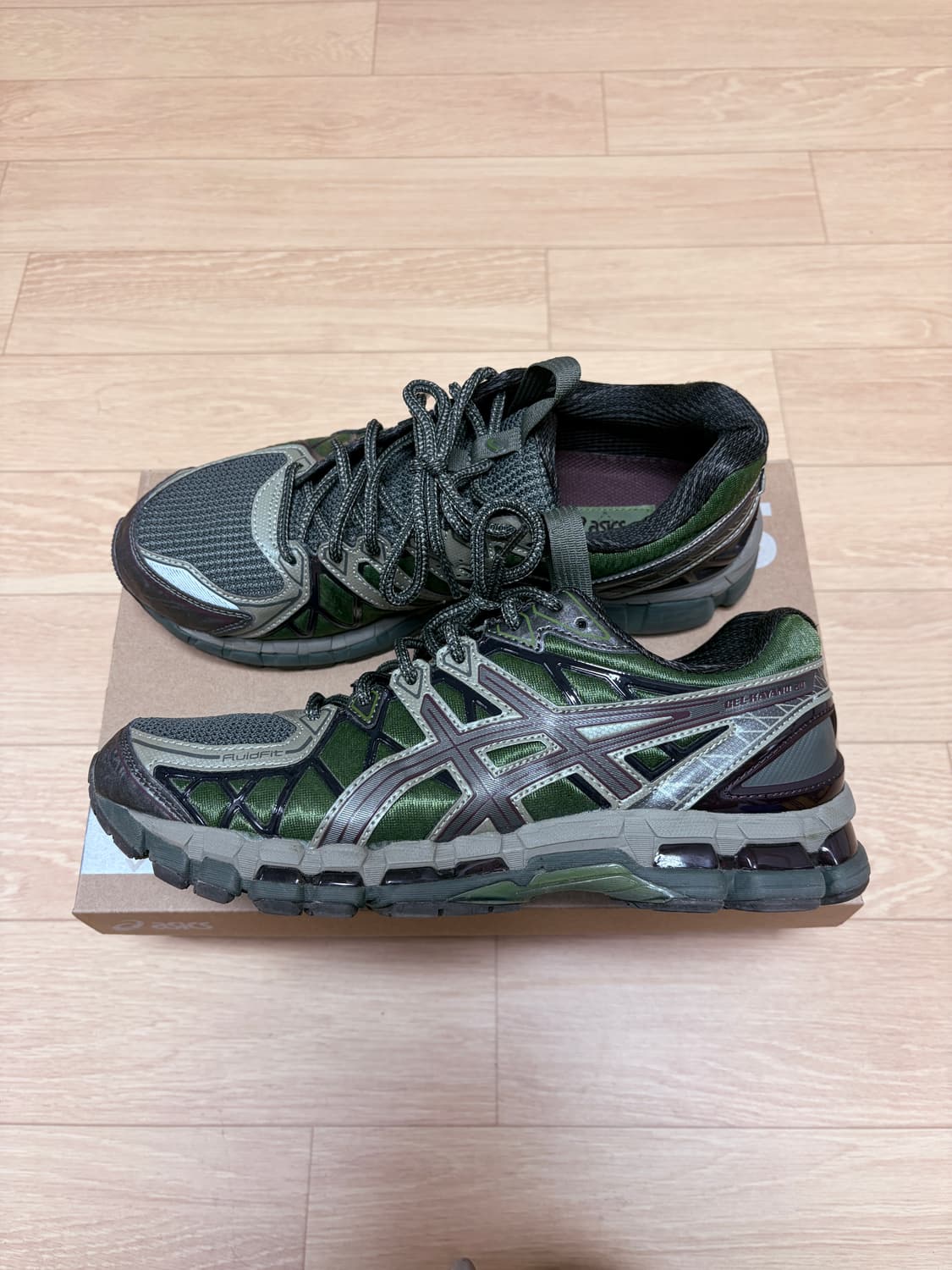 아식스 UB10-S 젤 카야노 20 모스 건메탈 270 상품이미지2