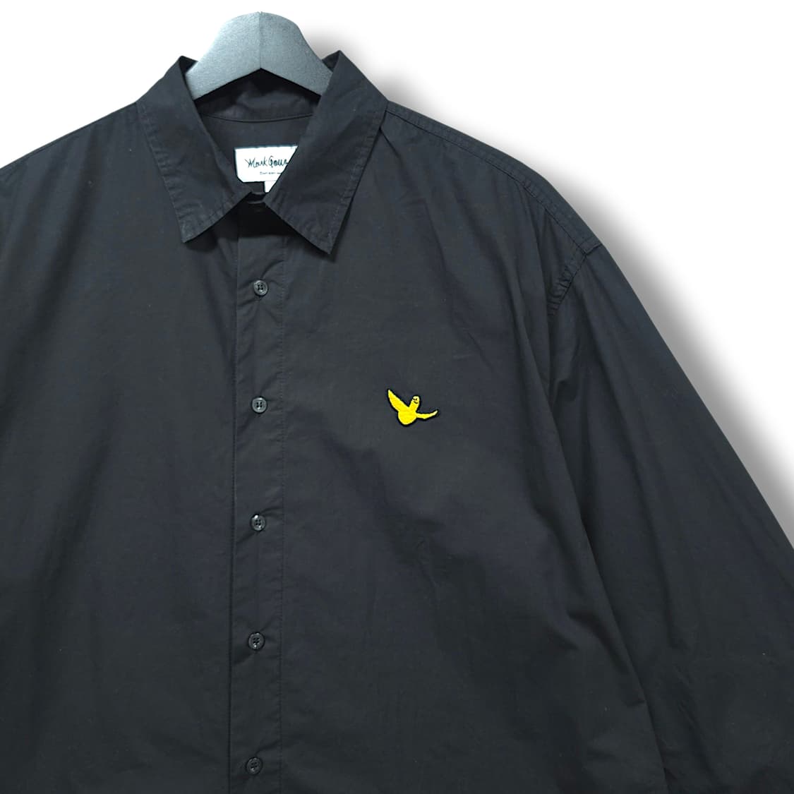 [L] 마크곤잘레스 블랙 옐로우엔젤 오버핏 코튼 긴팔셔츠 상품이미지3