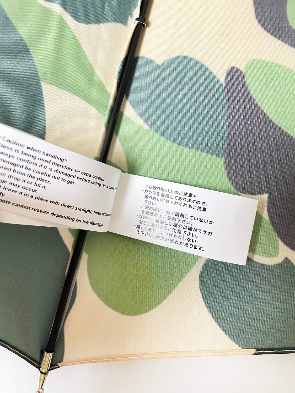 A BAPTHING APE 베이프 카모 카본 프레임 우산 상품이미지7