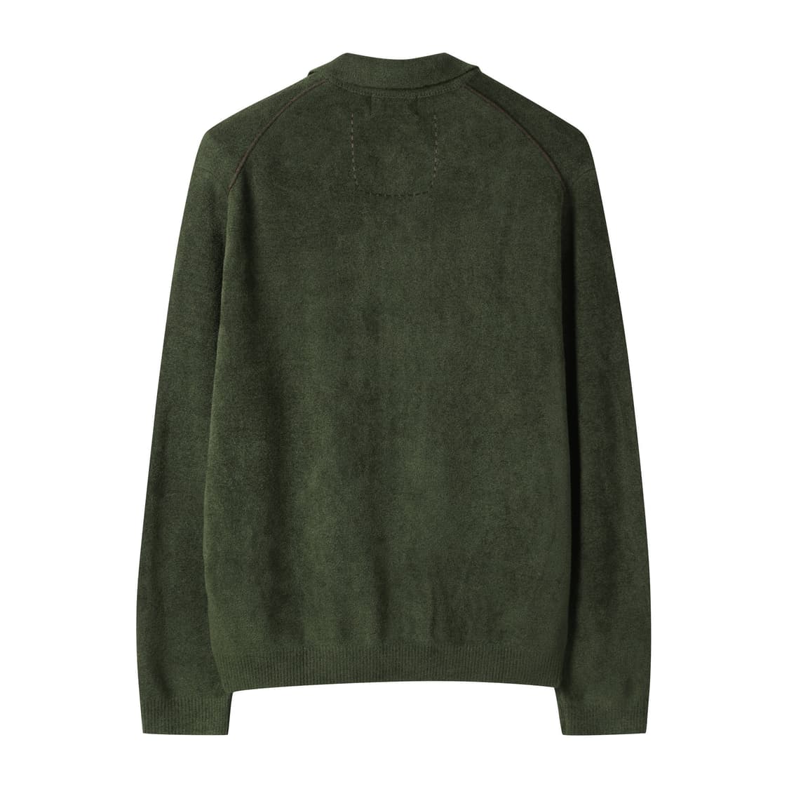 커스텀멜로우 그린 셔닐 가디건 XL 상품이미지4